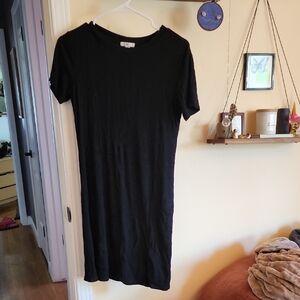 BP Basic Black Short Sleeve Dress
